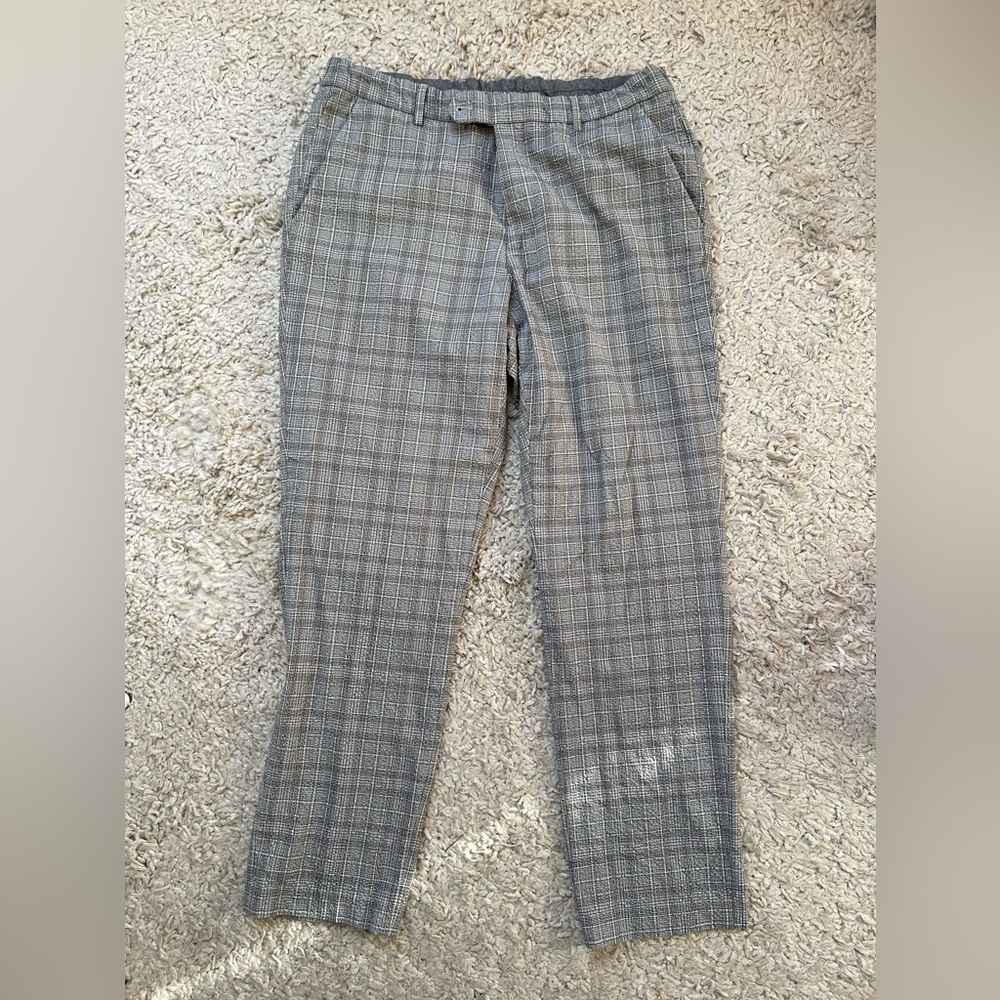 Todd Snyder x Footjoy Seersucker Pants, Grey, XL